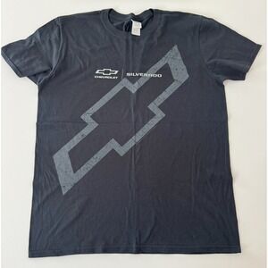 Gildan Chevrolet Silverado Graphic Tee Distressed‎ Logo Large